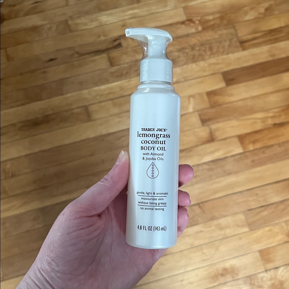 Trader Joe's Lemongrass Coconut Body Oil
